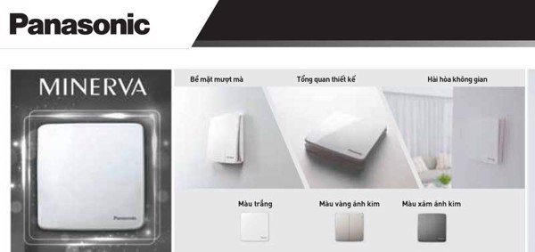 Công tắc ổ cắm Panasonic 1