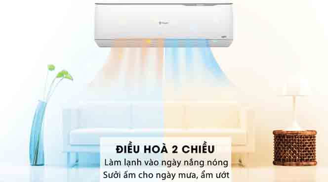 điều hòa 2 chiều casper 12000 2