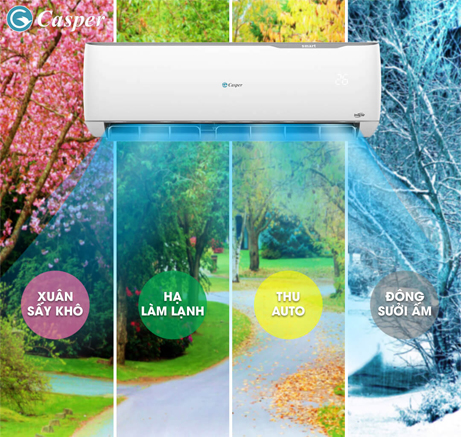 điều hòa Casper 9000 2 chiều