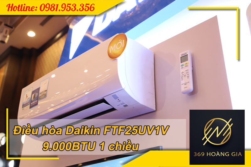Điều hòa Daikin FTF25UV1V 9.000BTU 1 chiều
