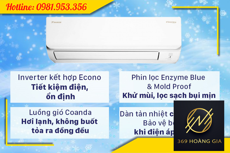 Sự khác nhau giữa Daikin FTKC và FTKA 
