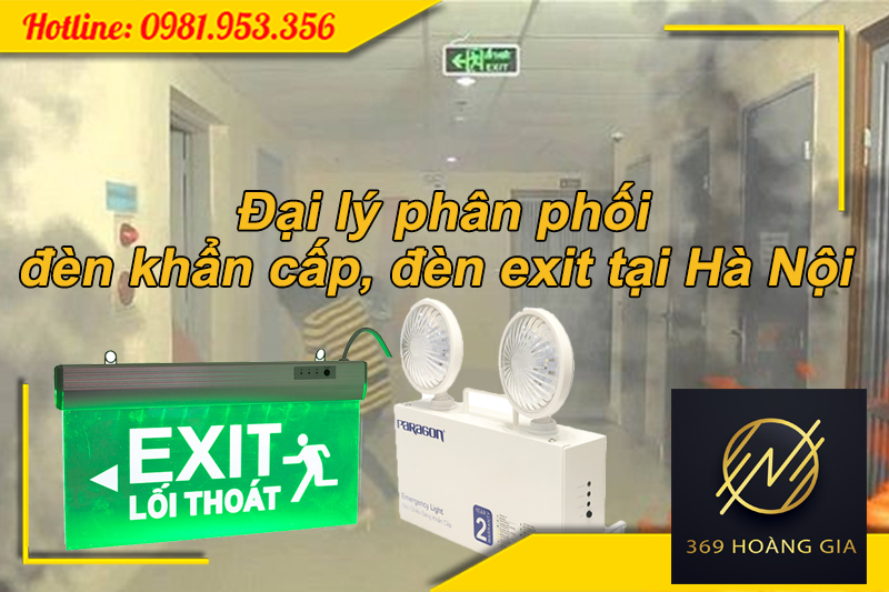 Đèn exit giá rẻ tại Hà Nội