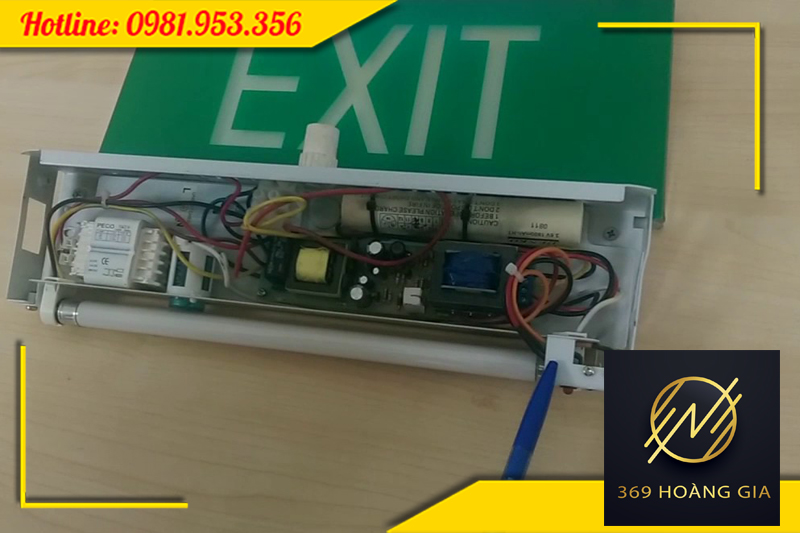 Cấu tạo đèn Exit thoát hiểm