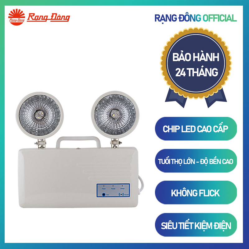 Ưu điểm của đèn chiếu sáng sự cố Rạng Đông