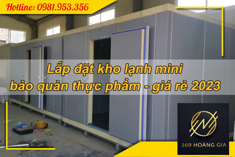 lắp đặt kho lạnh mini