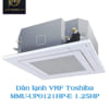 Dàn lạnh Cassette âm trần thổi 4 hướng VRF Toshiba 2 chiều MMU-UP0121HP-E 1.25HP