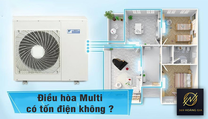 điều hòa multi có tốn điện không 1