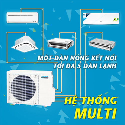 điều hòa trung tâm vrv hay multi cho hộ gia đình 2