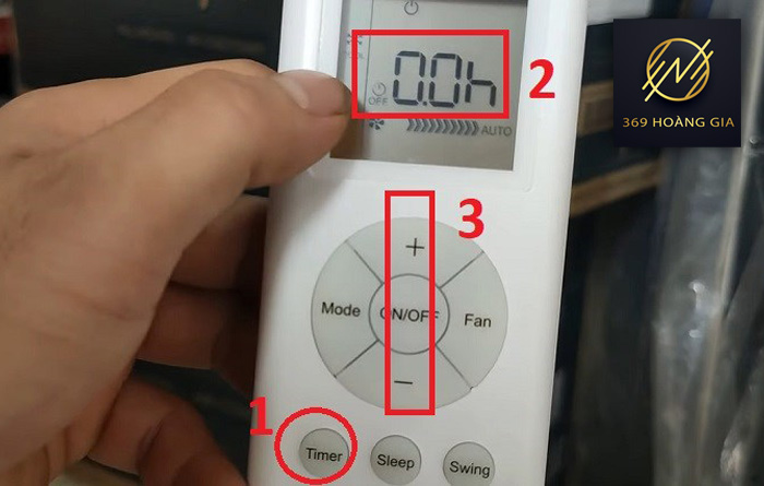 cách hẹn giờ trên điều hòa casper 11