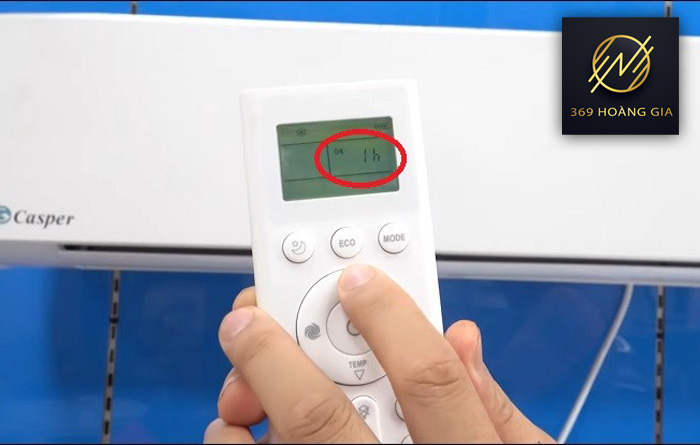 cách hẹn giờ trên điều hòa casper 14