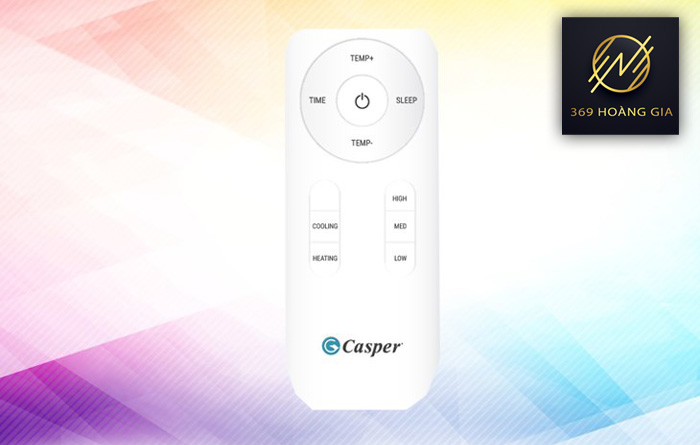 cách hẹn giờ trên điều hòa casper 17