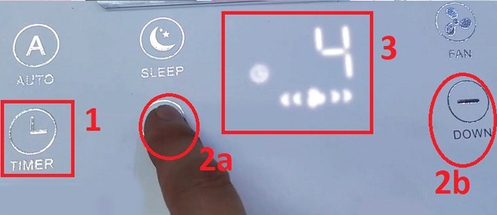 cách hẹn giờ trên điều hòa casper 19