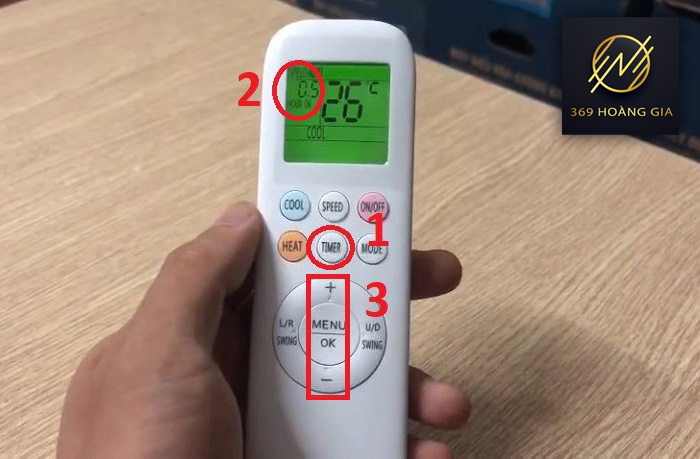 cách hẹn giờ trên điều hòa casper 2