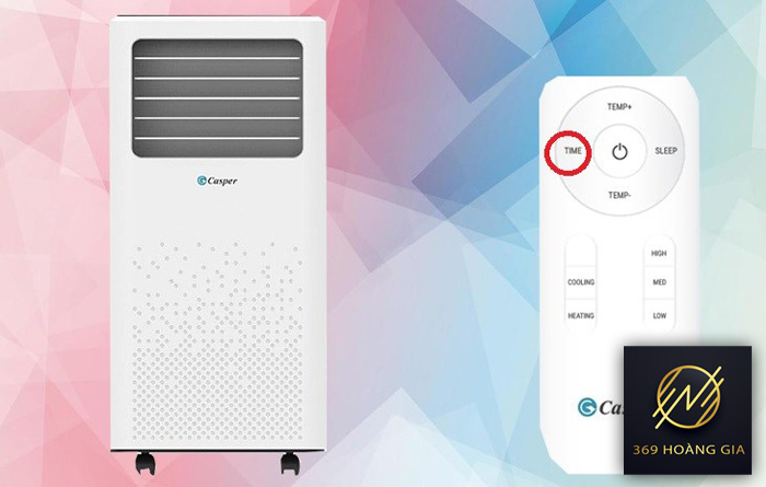 cách hẹn giờ trên điều hòa casper 20