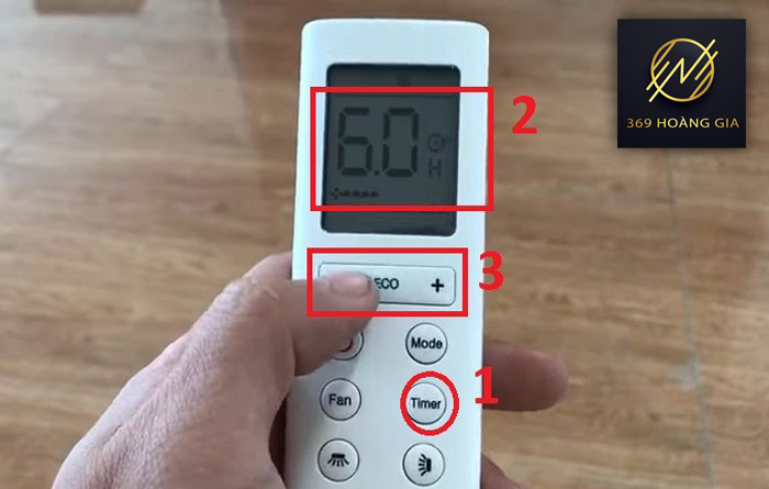 cách hẹn giờ trên điều hòa casper 6