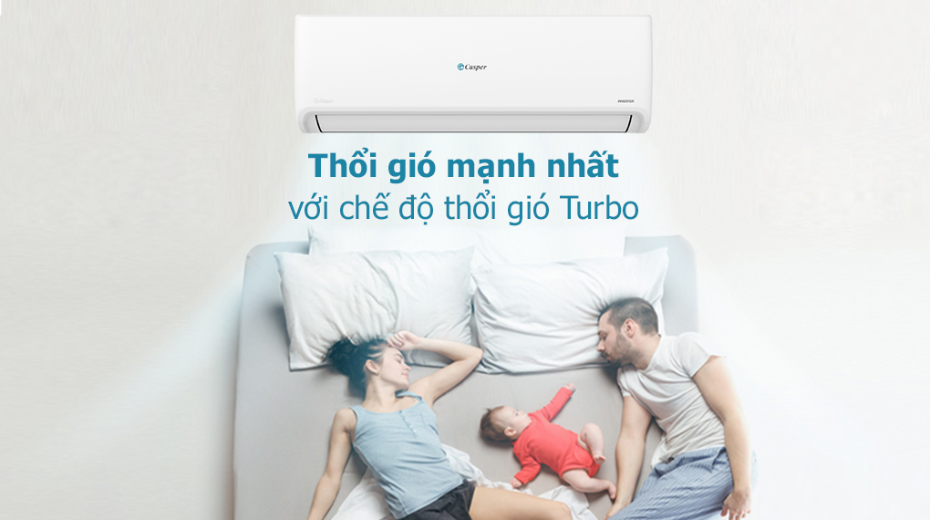 điều hòa casper 1 chiều inverter 12000btu gc-12is32 1