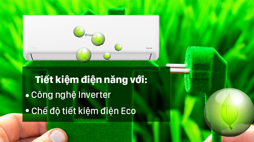 điều hòa casper 1 chiều inverter 12000btu gc-12is32 2