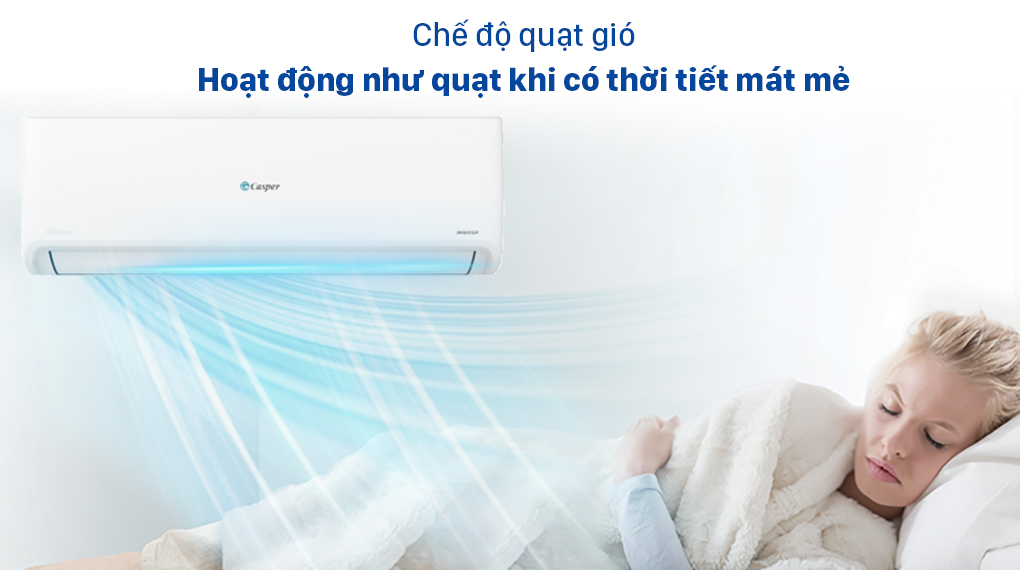 điều hòa casper 1 chiều inverter 12000btu gc-12is32 5