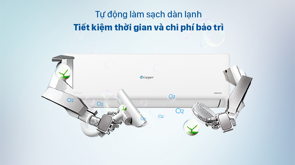 điều hòa casper 1 chiều inverter 12000btu gc-12is32 7