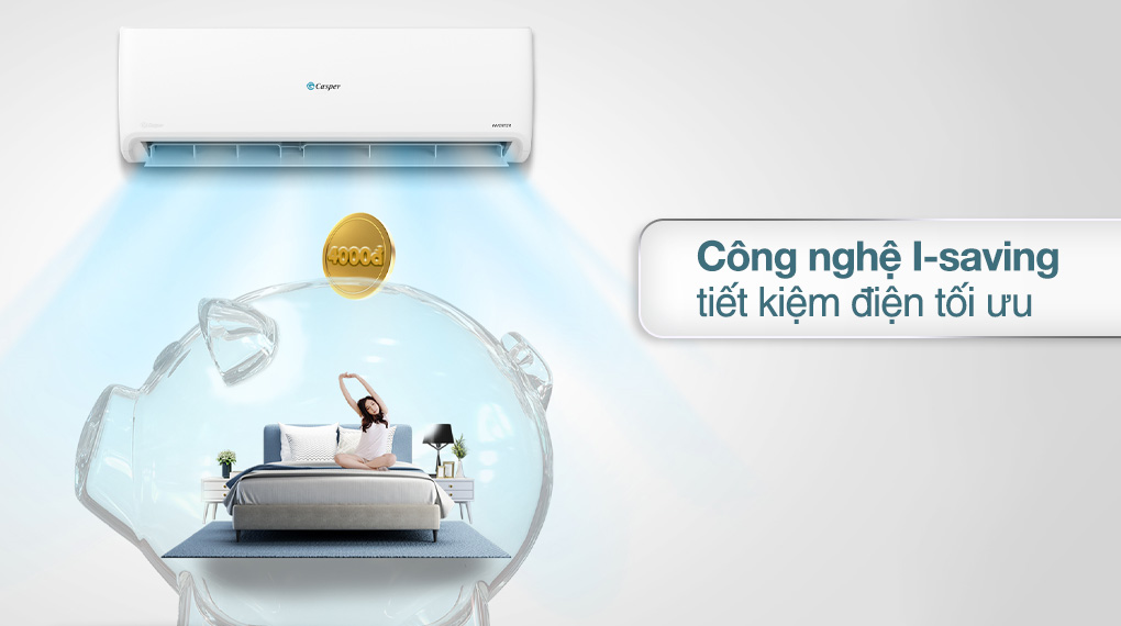 điều hòa casper inverter 1 hp gc 09is35 5