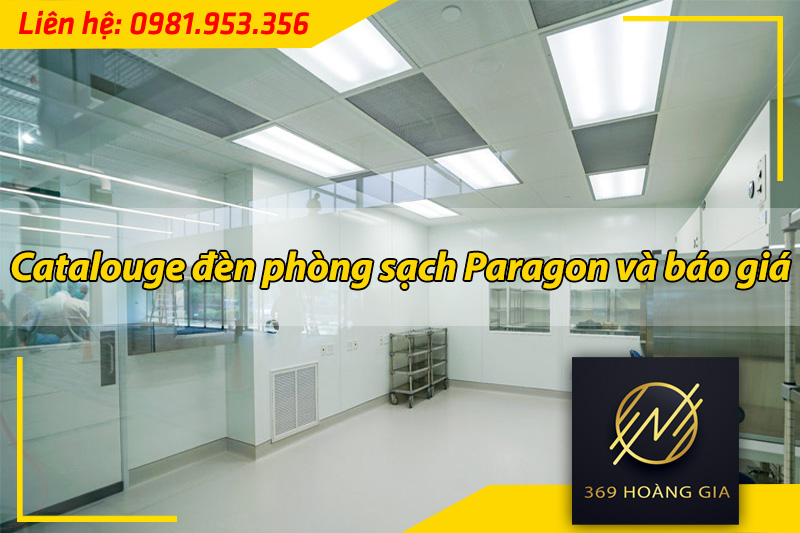 catalouge đèn led phòng sạch paragon 3