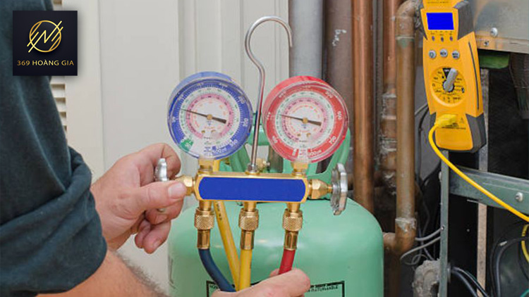 bơm gas điều hòa 1