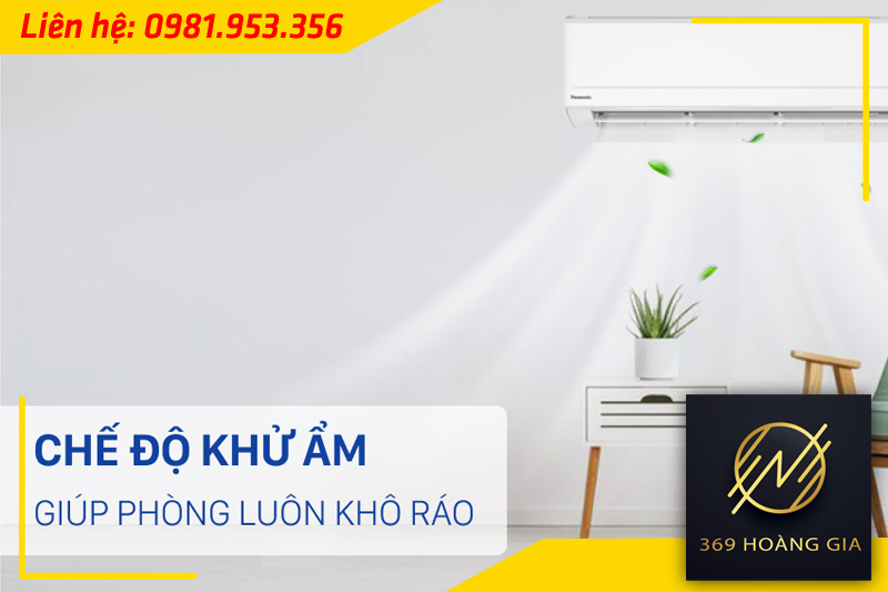 Chế độ hút ẩm DRY của điều hòa Casper