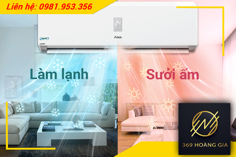 điều hòa 2 chiều