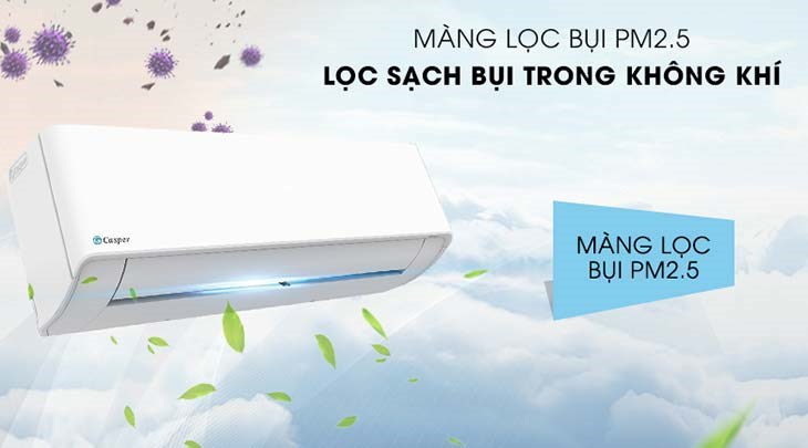 công nghệ lọc không khí nổi bật có trên điều hòa casper 1