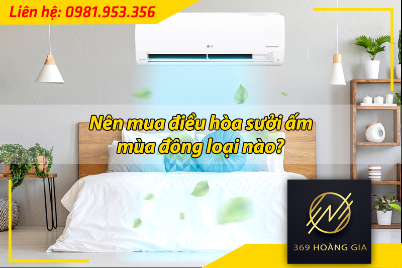 điều hòa sưởi ấm mùa đông