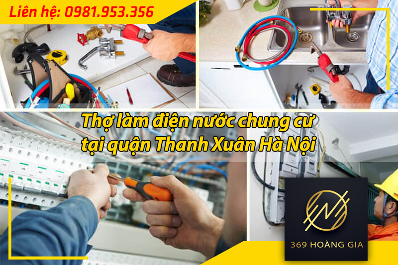 làm điện nước chung cư tại quận thanh xuân hà nội