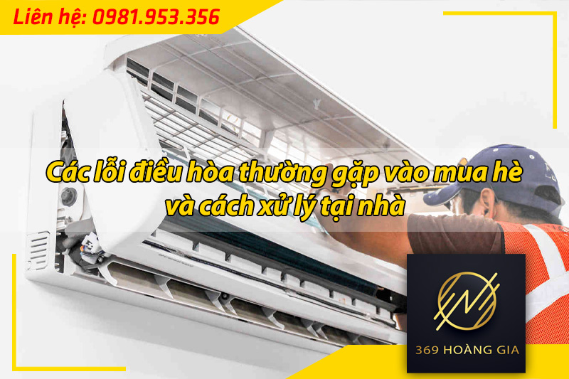 các lỗi điều hòa thường gặp vào mùa hè 4