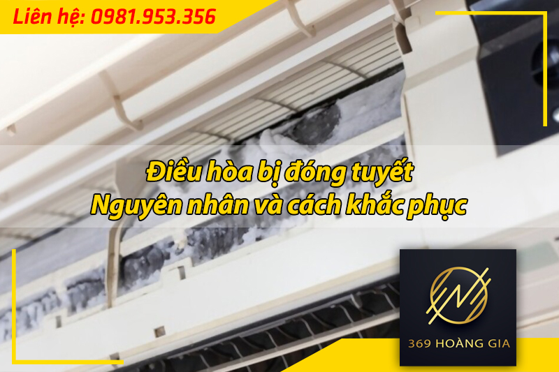 điều hòa bị đóng tuyết 2