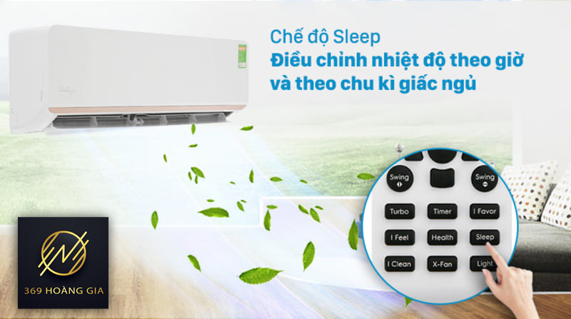 chế độ sleep điều hòa daikin 1