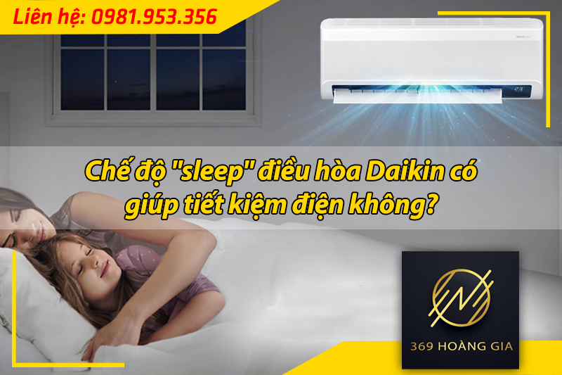 chế độ sleep điều hòa daikin