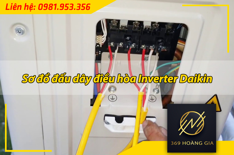 đấu dây điều hòa inverter daikin 1
