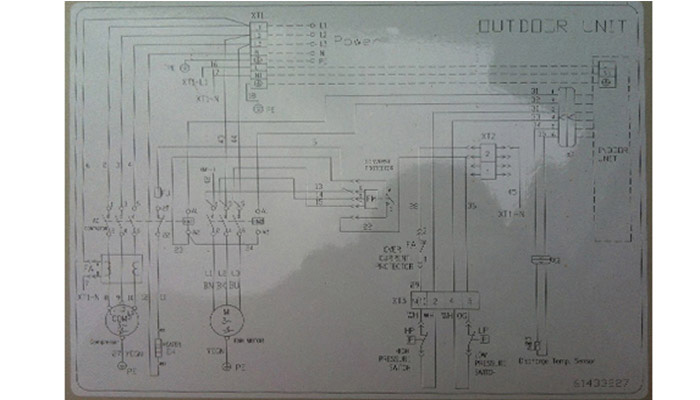 đấu dây máy lạnh aqua inverter 4