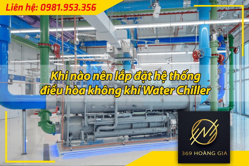 điều hòa không khí water chiller