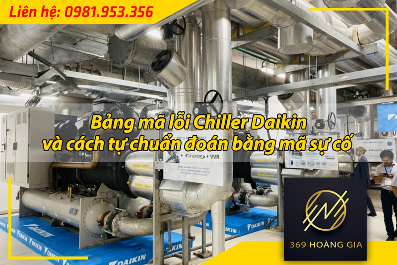 bảng mã lỗi chiller daikin 1