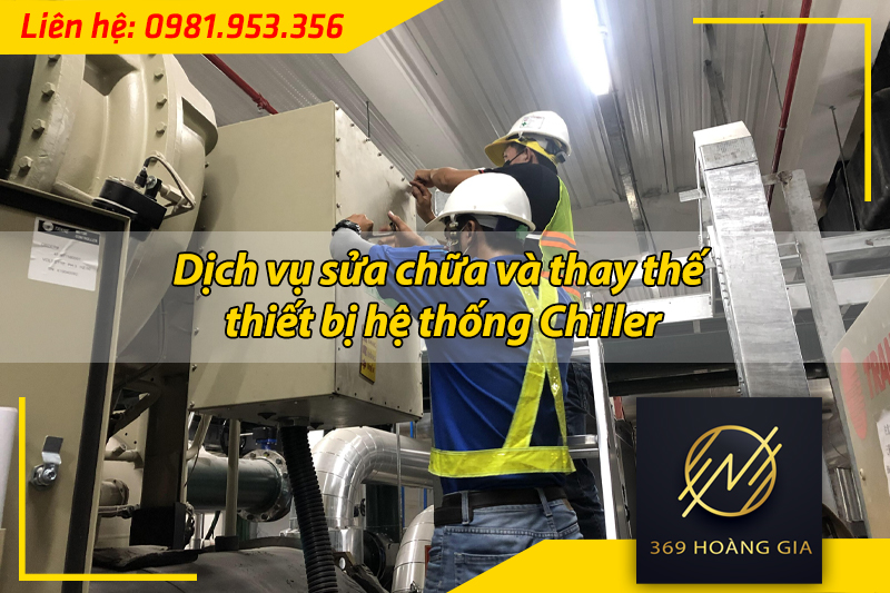 dịch vụ sửa chữa hệ thống chiller