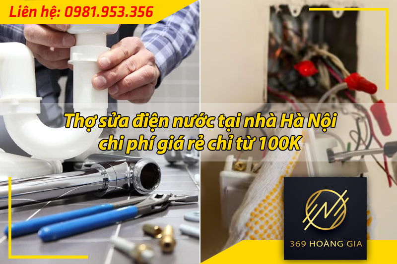 thợ sửa điện nước tại nhà hà nội
