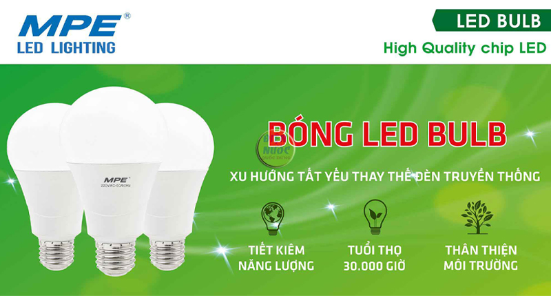 đèn led bulb mpe 1