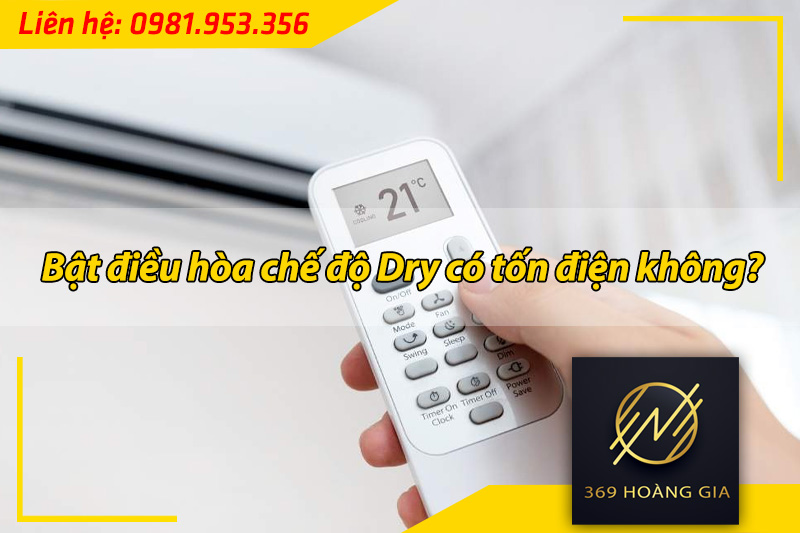 chế độ dry có tốn điện không