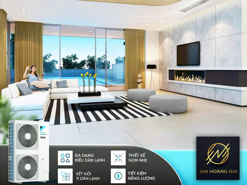 điều hòa trung tâm vrv cho biệt thự 1