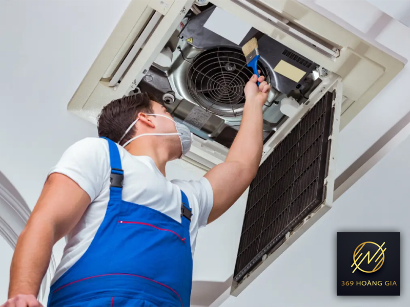 vệ sinh điều hòa trung tâm vrv 1