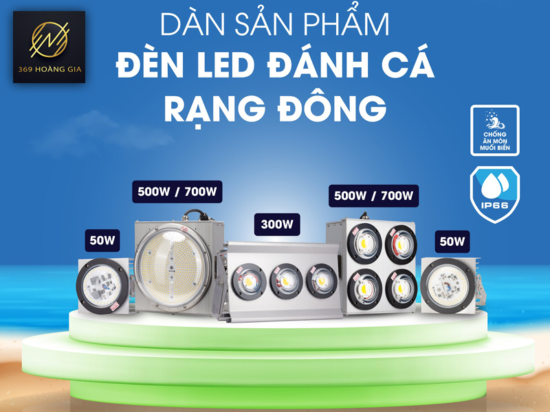 đèn led ngư nghiệp rạng đông 2
