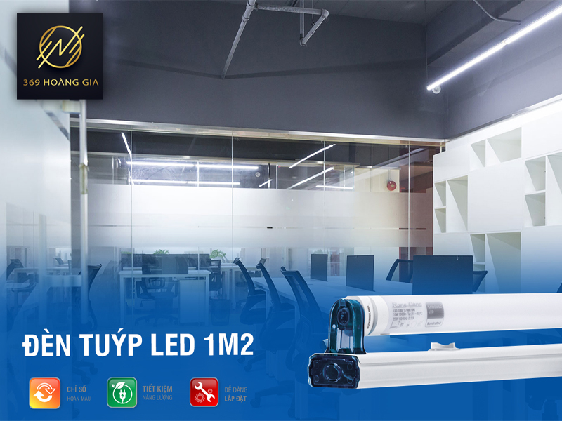 đèn led rạng đông 1,2m