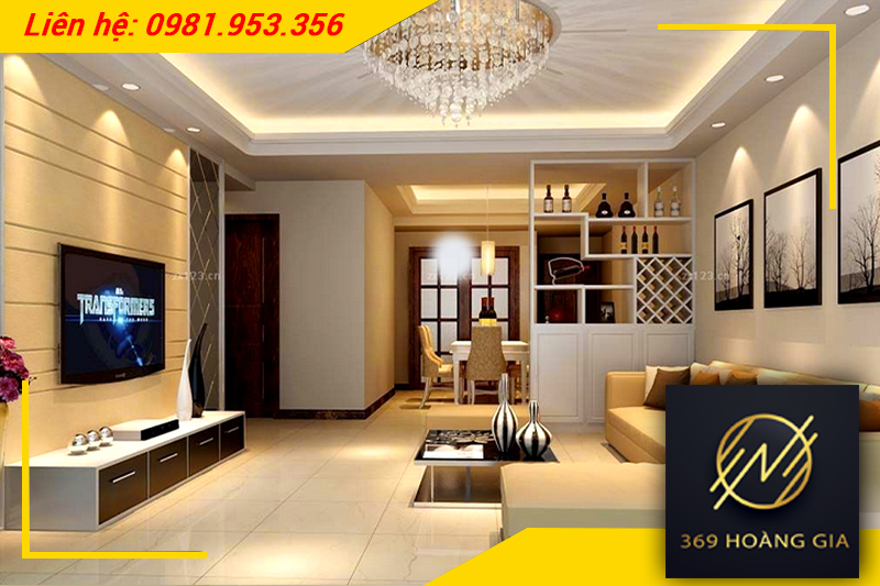 Đèn chùm trang trí trần thạch cao
