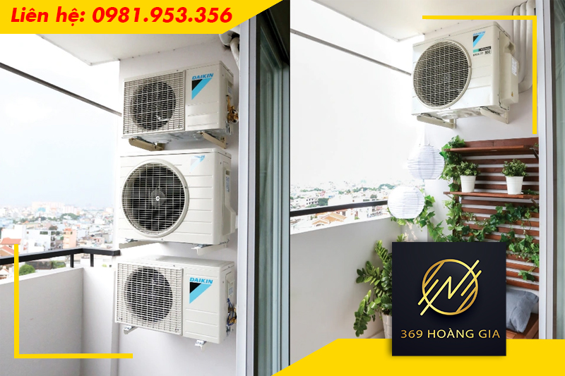 điều hòa multi lắp cho chung cư