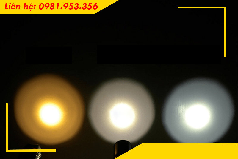 Đặc điểm đèn led âm trần ba màu